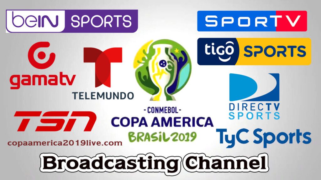 Copa America 2024 Broadcasting TV channels Listing (All 32 Games)