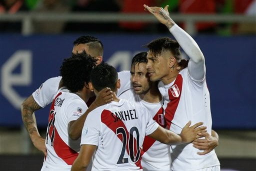 Peru players in copa america events